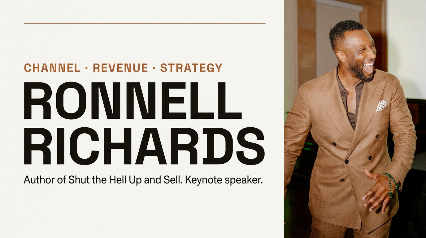 Ronnell Richards | Channel & Revenue Strategist