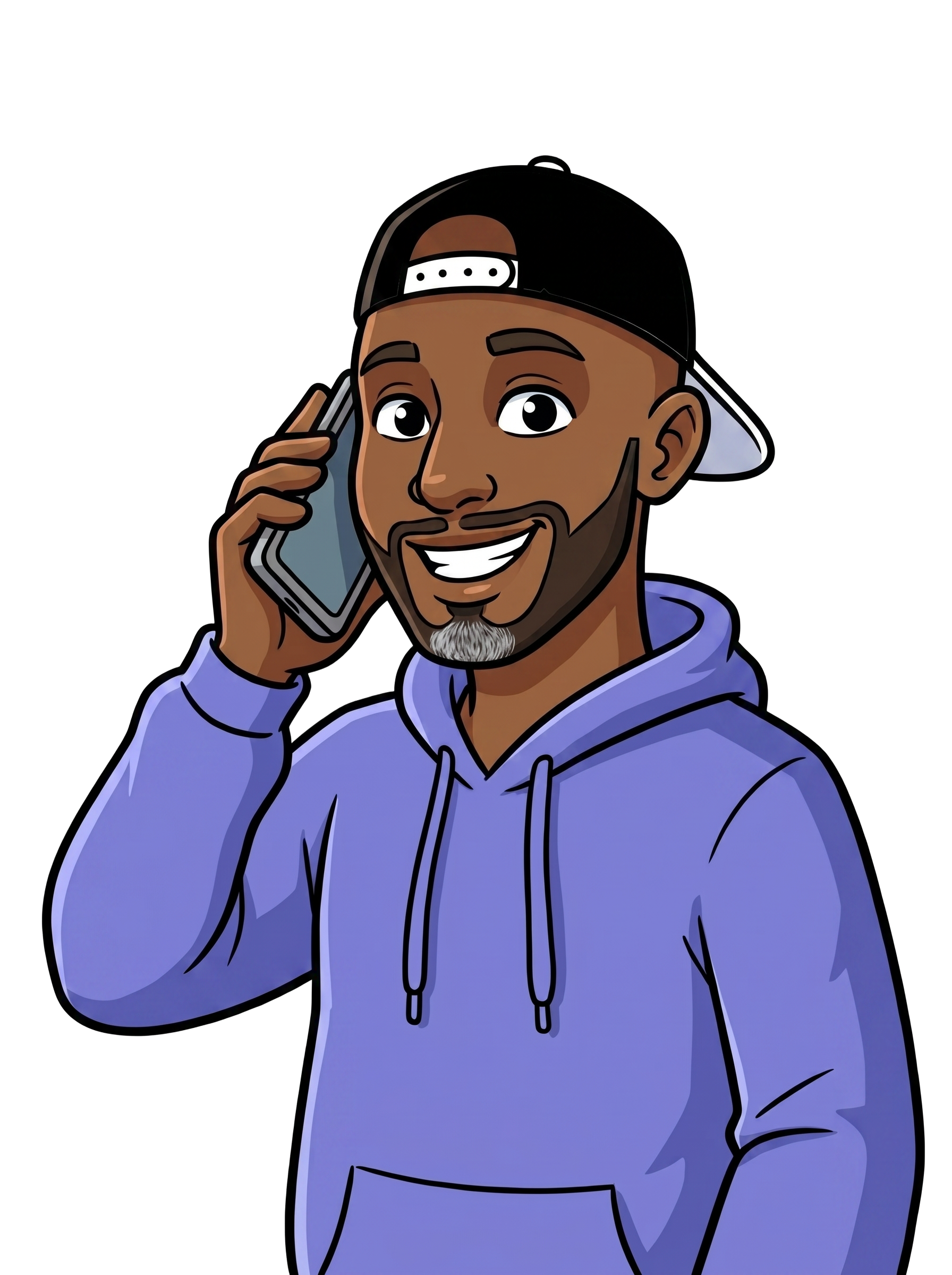 Lil' Ronnell on a video call